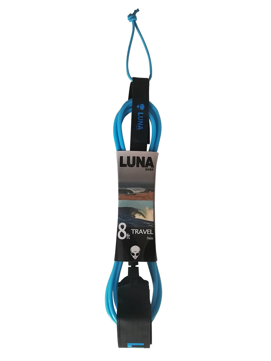8ft surfboard leash cyan blue