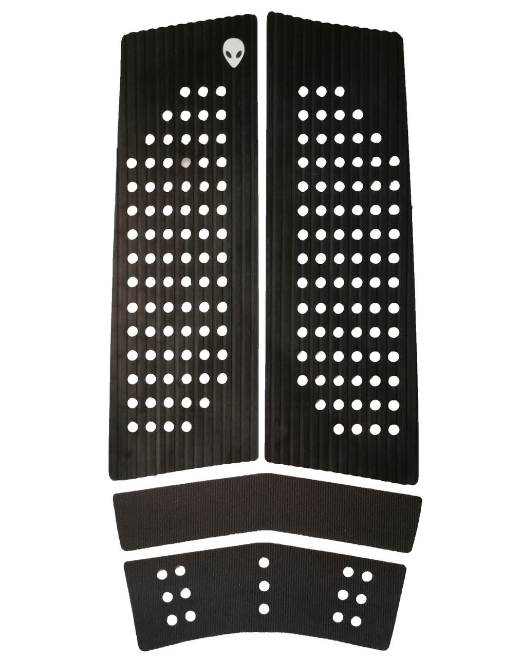 Surfboard front deck grip Lunasurf line groove