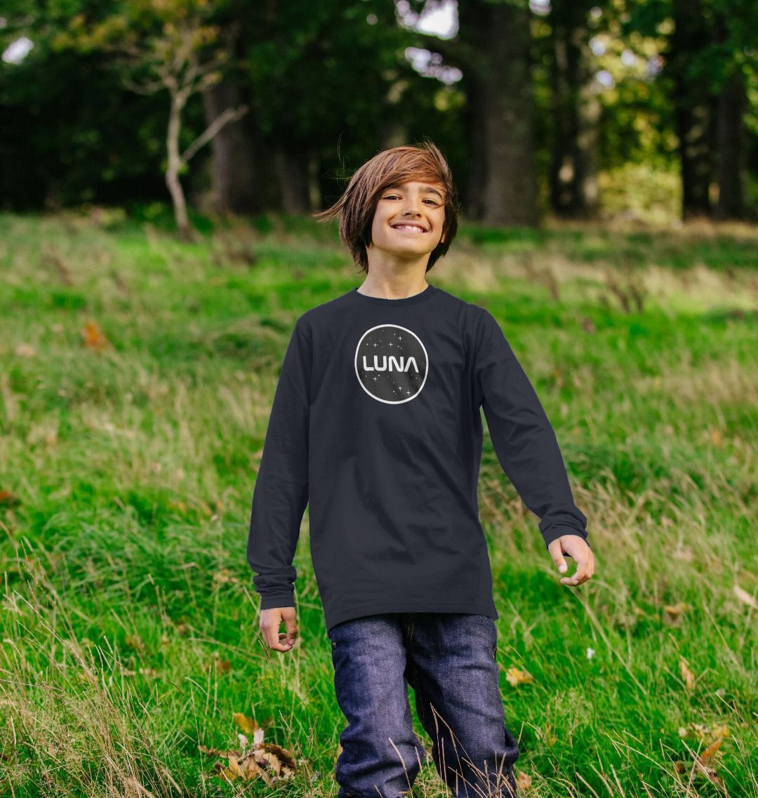 Kids Luna Constellation Long Sleeve Tee